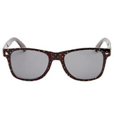 Glassy x Fourstar Confetti Sunglasses - Root beer Brown