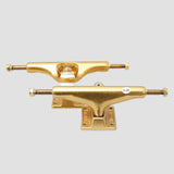 Picture 5.25" Metal Hollow Custom Gold Skateboard Trucks (Pair)