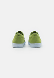 LAKAI SKATE SHOES: MANCHESTER Grass Green Suede. Size 7,8