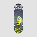 HEROIN SKATEBOARDS: Craigs Rotten Egg Deck 10"