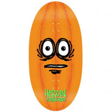 Heroin Eggzilla 3 Pumpkin Skateboard Deck 14"