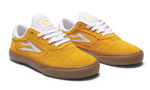 LAKAI SKATE SHOES: CAMBRIDGE KIDS Gold/Gum Sizes 12,1,3.