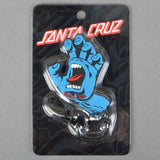 Santa Cruz Skateboards Screaming Hand Key Fob - Blue