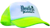 Death Skateboards Neon Trucker cap
