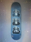 ART: Matt Nicholls Original Skate Art Monkey Decks.