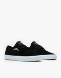 LAKAI SKATE SHOES: RILEY 3 (Black Suede)