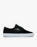 LAKAI SKATE SHOES: RILEY 3 (Black Suede)