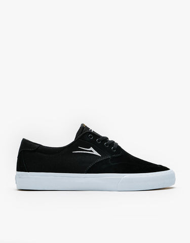 LAKAI SKATE SHOES: RILEY 3 (Black Suede)