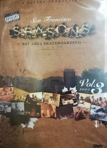 DVD: San Francisco SEASONS. Bay Area Skateboarding. Vol 3