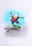 BOOKS: 6 Year Old Sydney, The Skateboarding Boy by Dan Bryant