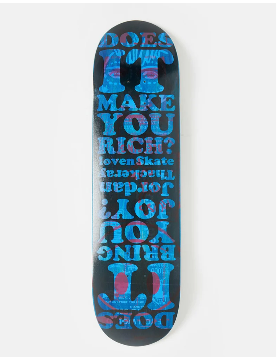 スケートボード Drink Tea Get Rad Skateboard Deck 8.5\" Lovenskate Skateboards X Blast Skates Drink Tea Get Rad