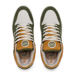 LAKAI SKATE SHOES: TELFORD LOW Earth Green Suede. Sizes 8, 9, 10