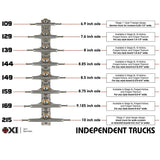 TRUCKS: INDEPENDENT Standard Polished Trucks