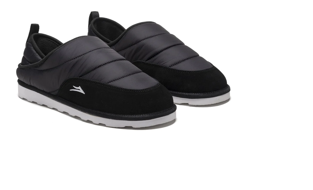 LAKAI OWEN SLIPPER SHOES BLACK. Medium Wight Trash World