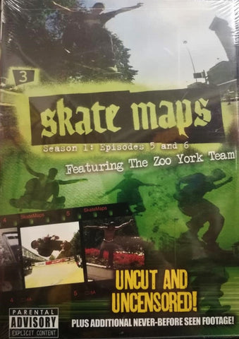 DVD: Skate Maps Season 1, Episodes 5 & 6